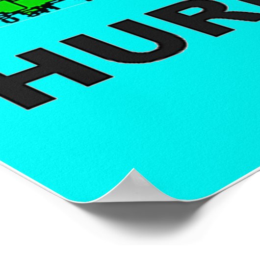 Hurrikan Irene Path August 2011 Poster Print 36 b (Ecke)