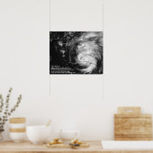 Hurrikan Irma 8x10 Poster (Küche)