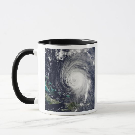 Hurrikan Isabel 2 Tasse (Links)