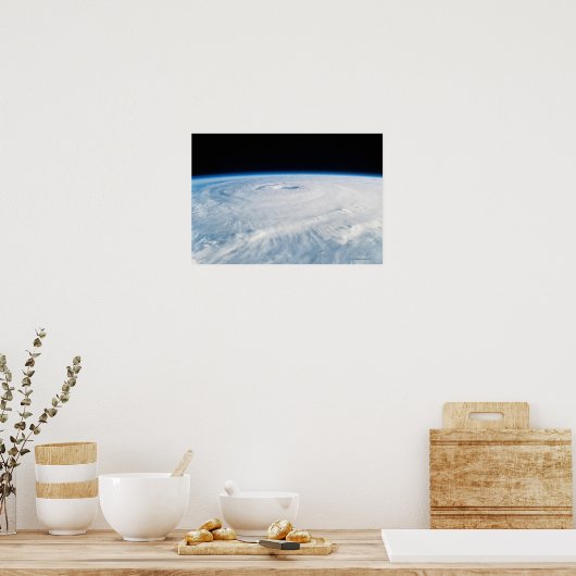 Hurrikan Isabel 3 Poster (Küche)