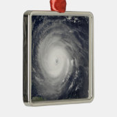 Hurrikan Isabel Silbernes Ornament (Rechts)