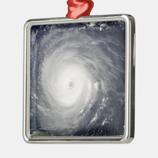 Hurrikan Isabel Silbernes Ornament (Links)