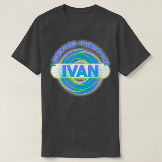 Hurrikan Ivan T-Shirt (Design vorne)