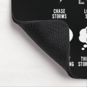 Hurrikan-Jäger Tornado-Jäger Meteorologe Mousepad (Ecke)