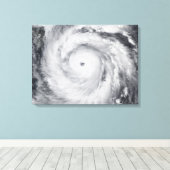Hurrikan Jangmi Leinwanddruck (Insitu (Holzboden))