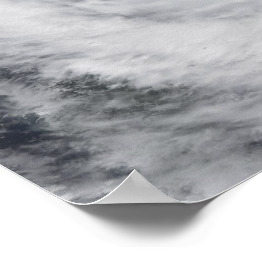 Hurrikan Jangmi Poster (Ecke)