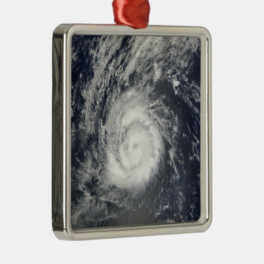 Hurrikan Julia Silbernes Ornament (Rechts)
