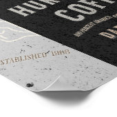 Hurrikan-Kaffee: Eine Mischung aus New Orleans Poster (Ecke)