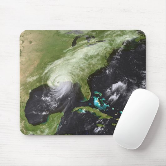 Hurrikan Katrina 4 Mousepad (Mit Mouse)