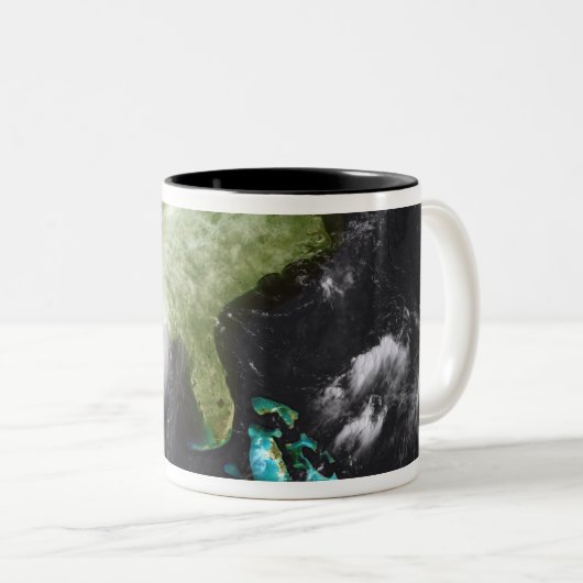 Hurrikan Katrina 4 Zweifarbige Tasse (VorderseiteRechts)