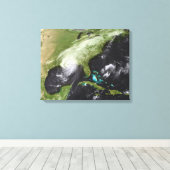 Hurrikan Katrina Leinwanddruck (Insitu (Holzboden))