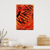 Hurrikan Katrina Poster (Küche)