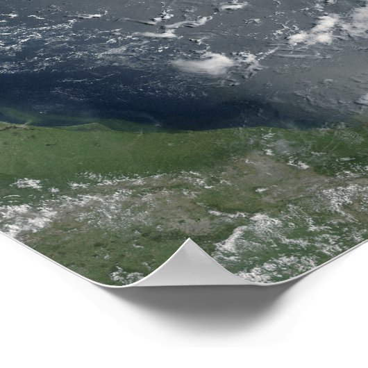 Hurrikan Katrina Poster (Ecke)