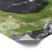 Hurrikan Katrina Poster (Ecke)