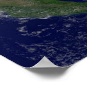 Hurrikan Katrina Poster (Ecke)