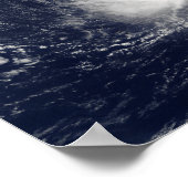 Hurrikan Kyle Poster (Ecke)