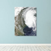 Hurrikan Lili 2 Leinwanddruck (Insitu (Holzboden))