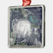 Hurrikan Lili 4 Silbernes Ornament (Links)