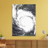 Hurrikan Lili 5 Leinwanddruck (Insitu (Wohnzimmer))