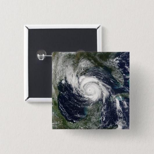 Hurrikan Lili Button (Vorne & Hinten)