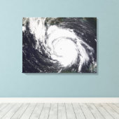 Hurrikan Lili Leinwanddruck (Insitu (Holzboden))