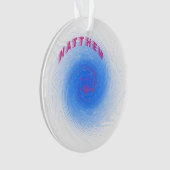 Hurrikan Matthew Ornament (Vorderseite)