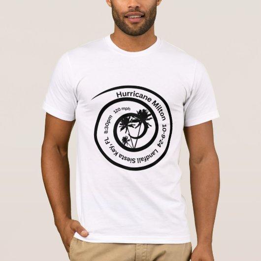 Hurrikan Milton 1 T-Shirt (Vorderseite)
