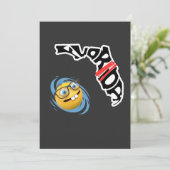 Hurrikan Milton Funny Florida Office Space Einladung (Stehend Vorderseite)