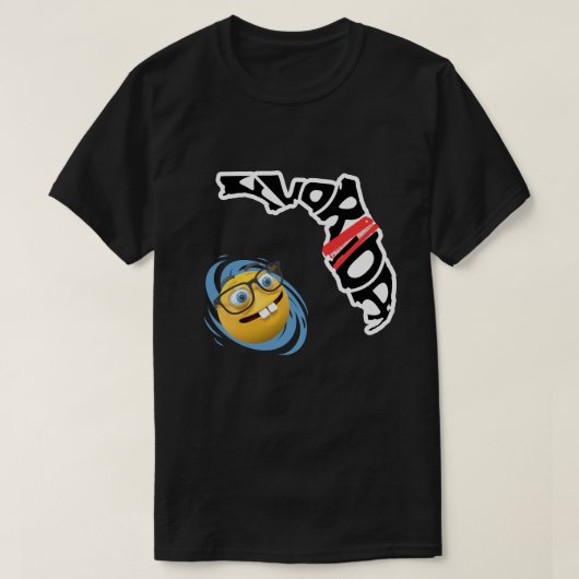 Hurrikan Milton Funny Florida Office Space T-Shirt (Design vorne)