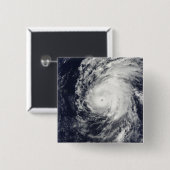 Hurrikan Neki westlich von Hawaii Button (Vorne & Hinten)