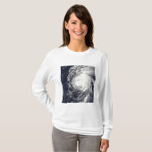 Hurrikan Neki westlich von Hawaii T-Shirt (Vorne ganz)