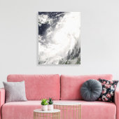 Hurrikan Omar Leinwanddruck (Insitu (Wohnzimmer))