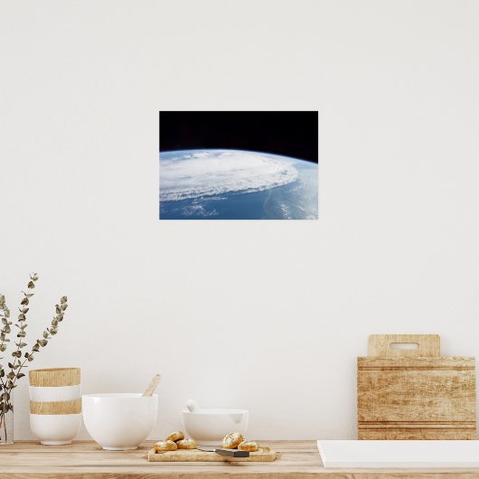 Hurrikan Ophelia Poster (Küche)