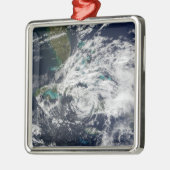 Hurrikan Paloma 2 Silbernes Ornament (Links)