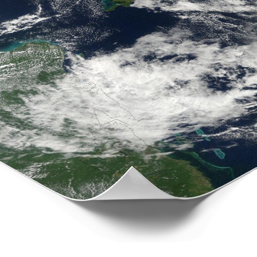 Hurrikan Paloma Poster (Ecke)