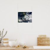 Hurrikan Paloma Poster (Küche)