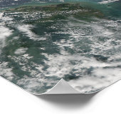 Hurrikan Paloma Poster (Ecke)