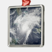 Hurrikan Paloma Silbernes Ornament (Links)