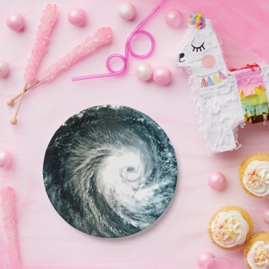 Hurrikan-Paper-Teller Pappteller (Party)