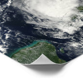 Hurrikan Paula Poster (Ecke)