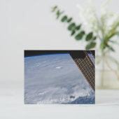 Hurrikan Postkarte (Stehend Vorderseite)