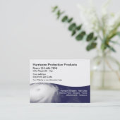 Hurrikan Protection Businesscards Visitenkarte (Stehend Vorderseite)