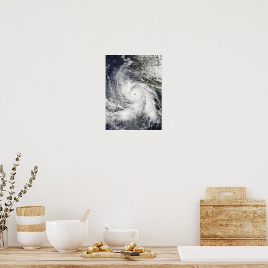 Hurrikan Rick Poster (Küche)