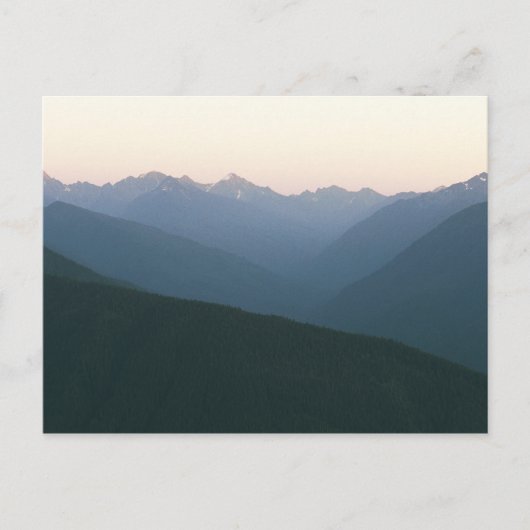 Hurrikan Ridge Postkarte (Vorderseite)