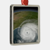 Hurrikan Rita 2 Ornament Aus Metall (Rechts)