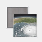 Hurrikan Rita Magnet (Vorderseite/Rückseite)