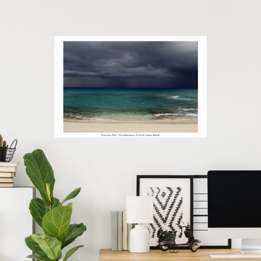 Hurrikan Rita Poster (Heimbüro)