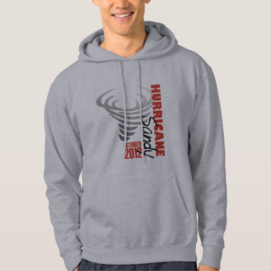 Hurrikan Sandy 2012 Hoodie (Vorderseite)