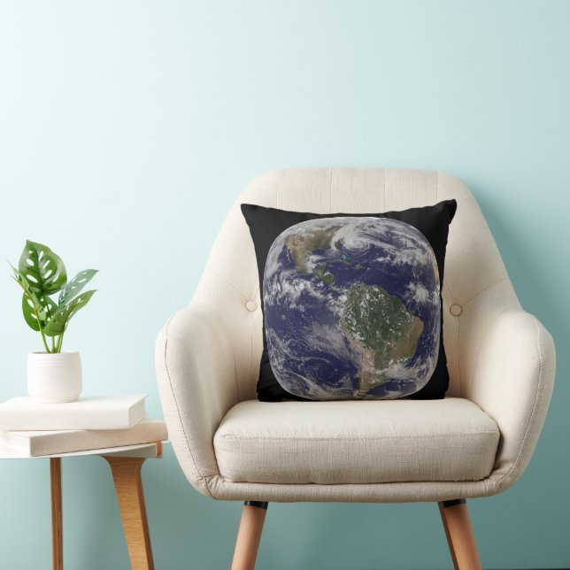 Hurrikan Sandy an der Ostküste der USA. 2 Kissen (Stuhl )