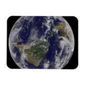 Hurrikan Sandy an der Ostküste der USA. 2 Magnet (Horizontal)